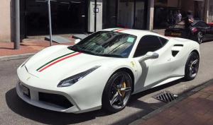 Ferrari 488 GTB by Impressive Wrap 2016 года